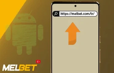 Resmi siteden Melbet APK indirme bağlantısı