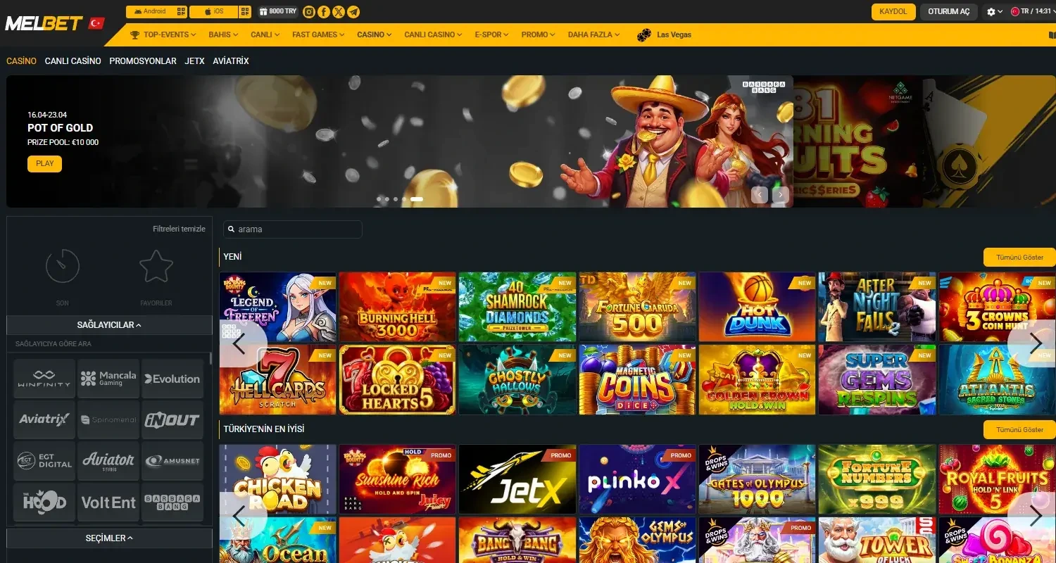 Slot oyunları kataloğu