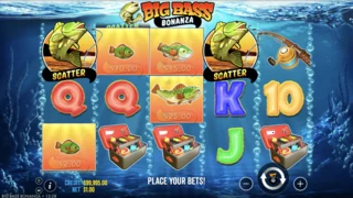 Big Bass Bonanza slot oyun ekran görüntüsü