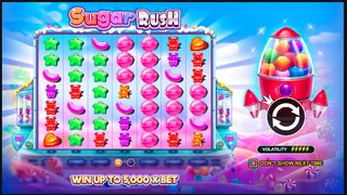 Sugar Rush slot oyun ekran görüntüsü