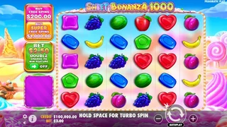 Sweet Bonanza 1000 slot oyun ekran görüntüsü
