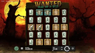 Wanted Dead or a Wild slot oyun ekran görüntüsü